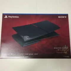 【新品未開封】PS5専用カバー モンスターハンターワイルズ ブラック