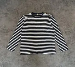 【即日発送】00s OLD UNIQLO y2k ボーダーロンT L