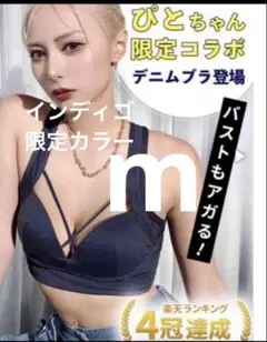 インディゴ　M アガリズム　アップミー　GYDA ぴとちゃん　限定　ヨガウェア