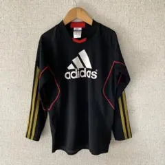 サッカー　キッズ　ジュニア　長袖シャツ　ブラック