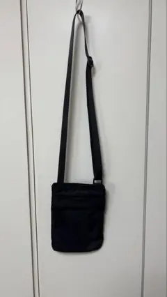 MUJILabo ミニショルダーバッグ 黒 タテ23×ヨコ16cm