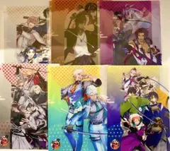 セブンイレブン 刀剣乱舞 クリアファイル 全6種　15枚セット