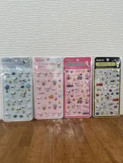 ぷくぷくシール　スヌーピー　4枚セット