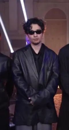 レザーテーラードジャケット