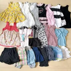 【女の子夏服21点まとめ売り】ベビードールベルメゾンドキンちゃんコキンちゃん