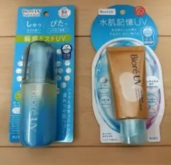 Biore UV アクアリッチ ミスト＆クリーム 2点セットのサムネイル