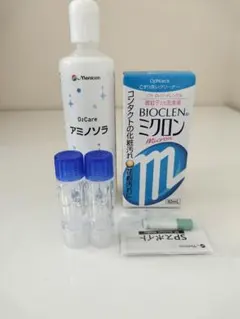 メニコンオルソK ケアキット ×1 ＋ アミノソラ ×1 - メルカリ