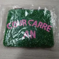 COUR CARRE AN ビーズ刺繍ポーチ