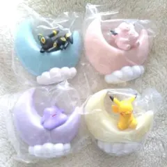 ポケモン お月さまライトマスコット 全4種類 コンプリートセット