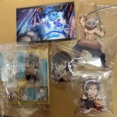 鬼滅の刃　アクリルスタンド　まとめ売り　5点セット　伊之助