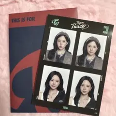 TWICE THIS IS FOR 証明写真ステッカー ミナ