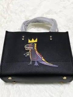 COACH C5661 黒 レザー ショルダーバッグ バスキア