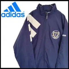 80s後期 万国旗タグ adidas パフォーマンスロゴナイロンジャケット