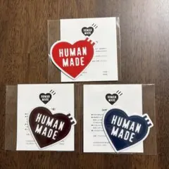 未開封 HUMAN MADE ノベルティ ピンク ブラウン アルミステッカー