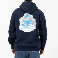 【L】HUF ハフ 裏起毛パーカー TEAR YOU A NEW ONEのサムネイル