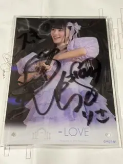 ＝LOVE イコラブ 音嶋莉沙 直筆 アクリルパネル