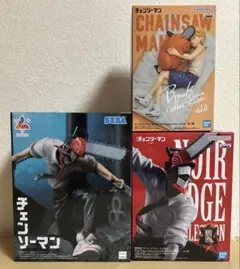 【チェンソーマン】プライズフィギュア　3点セット
