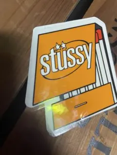 希少⭐︎Stussy ステッカー マッチ箱デザインのサムネイル