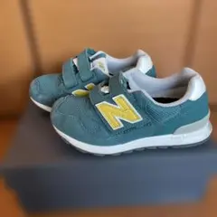 New Balance 313 キッズ スニーカー グリーン
