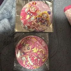 わんだふるぷりきゅあ 感謝祭 缶バッジ ワンダフル＆フレンディ わん