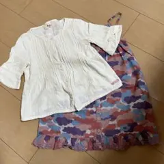 eab キャミワンピ カーディガン120cm