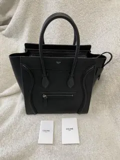 ai様専用美品☆CELINE MICRO LUGGAGE BAG ブラック
