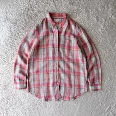 2026年最新】Gap カラー：ピンク系 レディース 長袖 シャツ・ブラウス 
