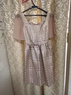 ミニドレス　ビスチェ付き