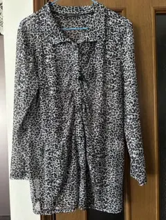 ヒョウ柄シースルーシャツ / Electeeのサムネイル