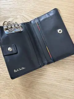 【大幅値下げ】Paul Smith ブラック レザー キーケース