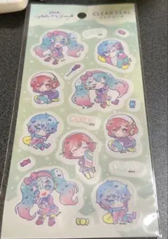 初音ミク MEIKO KAITO クリアシール