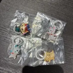 おじゃる丸 めじるしアクセサリー 4種 セミコンプ セミコンプリート