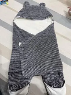 アカチャンホンポ　クマ耳おくるみ