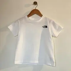 ザ・ノース・フェイス キッズ Tシャツ 120 花柄 バックプリント 白