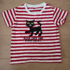 ユニクロ せなけいこTシャツ レッド ボーダー