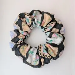 ユキエモン yukiemon シュシュ 22fabric　猫　リッペ