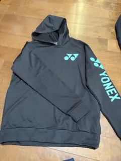 YONEX フード付き長袖ウェア Mサイズ