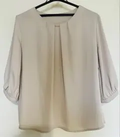 INGNI ベージュ 七分袖 シャツ　ブラウス