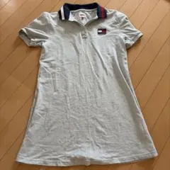 TOMMY JEANS ポロワンピース グレー Mのサムネイル