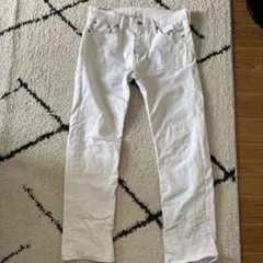 LEVI'S 513 ホワイト デニムパンツ W30 L32