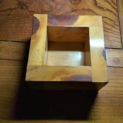 木製手作り角形箱