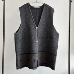 BEAMS LIGHTS ウールベスト ボタン付き