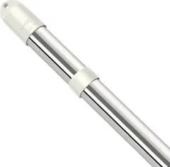 의류 건조 기둥, 실외 스테인리스 스틸 기둥, 직경 29.4mm, 텔레스코픽 직선 막대, 1.69m ~ 3m