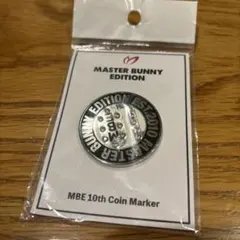 MASTER BUNNY EDITION MBE 10thCoin Marker
