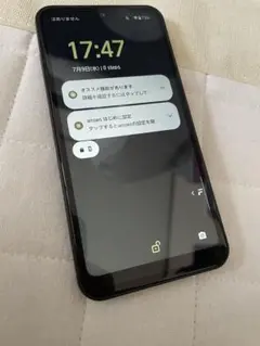 arrows We ブラック スマートフォン 本体　初期化済み　64GB
