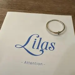 【Lilas】 ダイヤダブルサークルモチーフリング K10 13号 Lilas】 ダイヤダブルサークルモチーフリング K10 13号 - メルカリ
