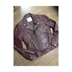 美品BEAUTY&YOUTH ラムレザーライダース　ユナイテッドアローズ