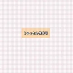 じゅったん様専用