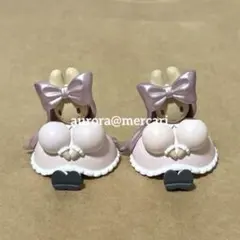 マロンクリーム バレエリボンフィギュア ガチャガチャ