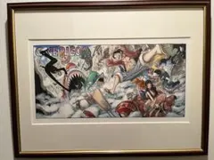 ONE PIECE 複製原画 尾田栄一郎 100部限定 マンガアートヘリテージ